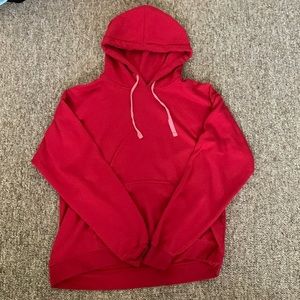 Red hoodie